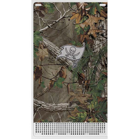NFL Tampa Bay Buccaneers Realtree Xtra Green Camo Xbox Series S Skins