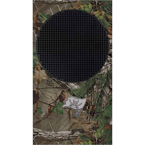 NFL Tampa Bay Buccaneers Realtree Xtra Green Camo Xbox Series S Console Skin