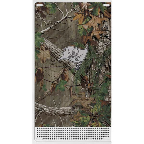 NFL Tampa Bay Buccaneers Realtree Xtra Green Camo Xbox Series S Console Skin