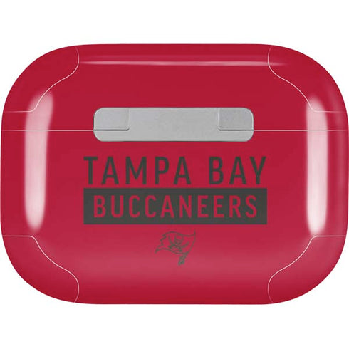 NFL Tampa Bay Buccaneers Red Performance Series AirPods Pro 2nd Gen Skin
