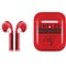 NFL Tampa Bay Buccaneers Red Performance Series Apple AirPods 2 Skin
