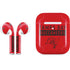 NFL Tampa Bay Buccaneers Red Performance Series Apple AirPods 2 Skin