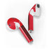 NFL Tampa Bay Buccaneers Red Performance Series Apple AirPods 2 Skin