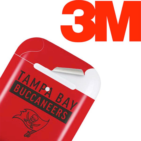 NFL Tampa Bay Buccaneers Red Performance Series Apple AirPods Skin