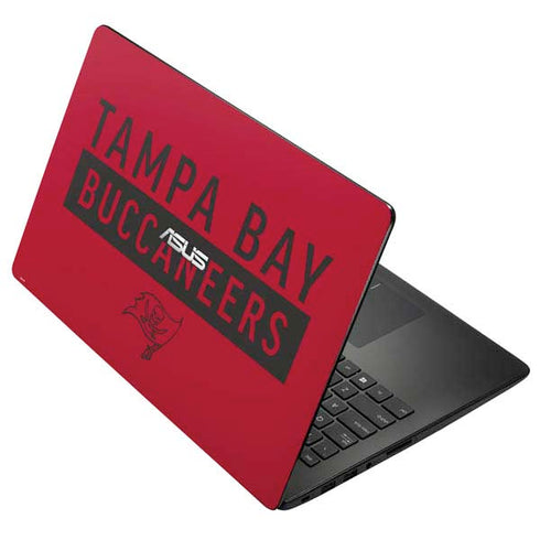 NFL Tampa Bay Buccaneers Red Performance Series Asus X502CA 15.6 Skin