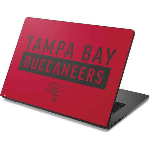 NFL Tampa Bay Buccaneers Red Performance Series Dell Chromebook Skin