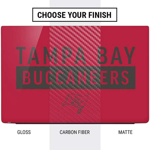 NFL Tampa Bay Buccaneers Red Performance Series Dell Vostro Skin