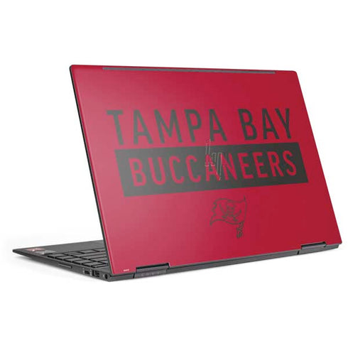 NFL Tampa Bay Buccaneers Red Performance Series HP Envy Skin