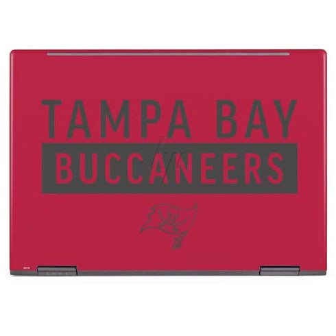 NFL Tampa Bay Buccaneers Red Performance Series HP Envy Skin
