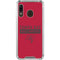 NFL Tampa Bay Buccaneers Red Performance Series Galaxy A30 Clear Case