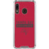 NFL Tampa Bay Buccaneers Red Performance Series Galaxy A30 Clear Case