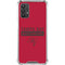 NFL Tampa Bay Buccaneers Red Performance Series Galaxy A32 5G Clear Case