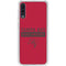 NFL Tampa Bay Buccaneers Red Performance Series Galaxy A50 Clear Case