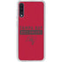 NFL Tampa Bay Buccaneers Red Performance Series Galaxy A50 Clear Case