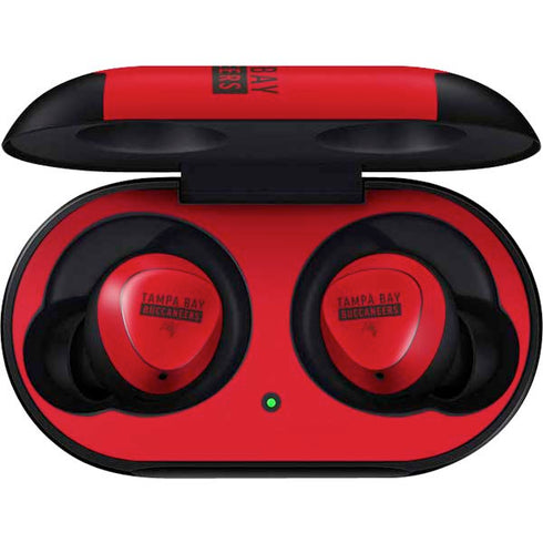 NFL Tampa Bay Buccaneers Red Performance Series Galaxy Buds Skin