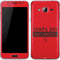 NFL Tampa Bay Buccaneers Red Performance Series Galaxy J3 Skin