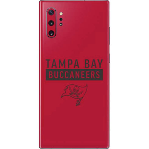 NFL Tampa Bay Buccaneers Red Performance Series Galaxy Note 10 Plus Skin