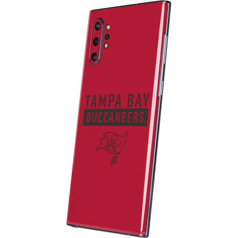 NFL Tampa Bay Buccaneers Red Performance Series Galaxy Note 10 Plus Skin