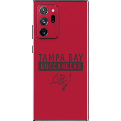 NFL Tampa Bay Buccaneers Red Performance Series Galaxy Note20 Ultra 5G Skin