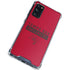 NFL Tampa Bay Buccaneers Red Performance Series Galaxy S20 FE Clear Case