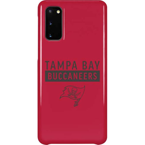 NFL Tampa Bay Buccaneers Red Performance Series Galaxy S20 Lite Case