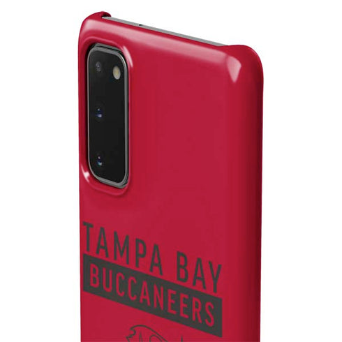 NFL Tampa Bay Buccaneers Red Performance Series Galaxy S20 Lite Case