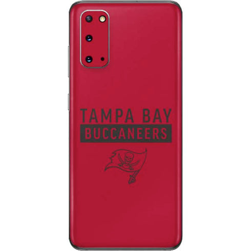 NFL Tampa Bay Buccaneers Red Performance Series Galaxy S20 Skin