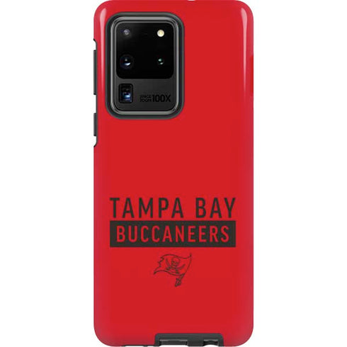 NFL Tampa Bay Buccaneers Red Performance Series Galaxy S20 Ultra 5G Pro Case