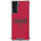 NFL Tampa Bay Buccaneers Red Performance Series Galaxy S21 5G Clear Case