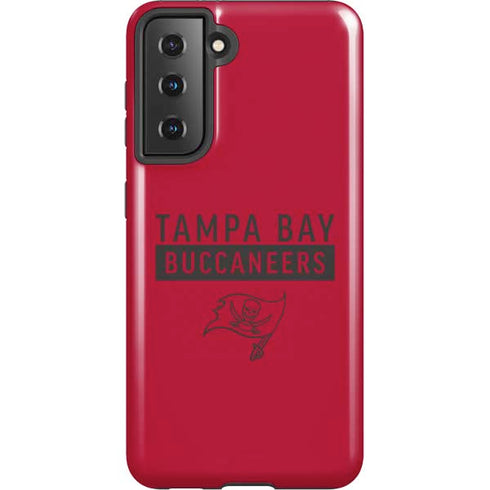NFL Tampa Bay Buccaneers Red Performance Series Galaxy S21 5G Pro Case
