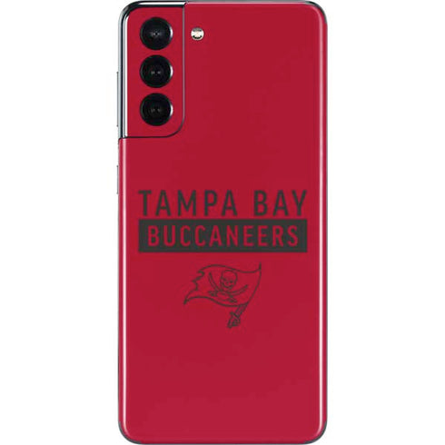 NFL Tampa Bay Buccaneers Red Performance Series Galaxy S21 5G Skin