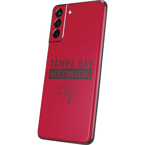 NFL Tampa Bay Buccaneers Red Performance Series Galaxy S21 5G Skin