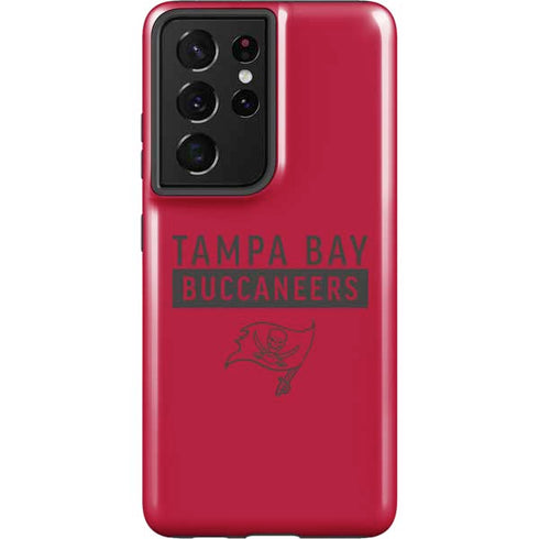NFL Tampa Bay Buccaneers Red Performance Series Galaxy S21 Ultra 5G Pro Case