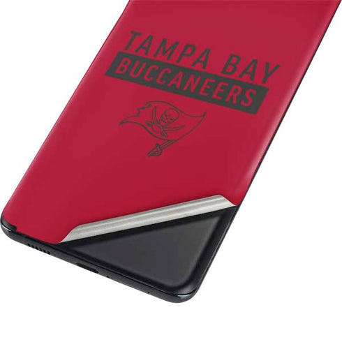 NFL Tampa Bay Buccaneers Red Performance Series Galaxy S21 Ultra 5G Skin