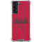 NFL Tampa Bay Buccaneers Red Performance Series Galaxy S22 Clear Case