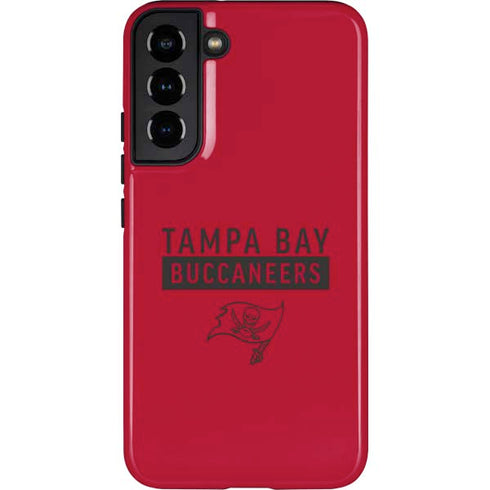 NFL Tampa Bay Buccaneers Red Performance Series Galaxy S22 Plus Pro Case