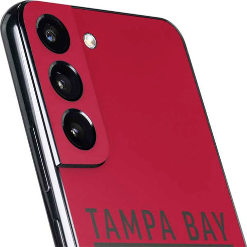 NFL Tampa Bay Buccaneers Red Performance Series Galaxy S22 Plus Skin