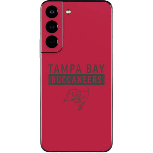 NFL Tampa Bay Buccaneers Red Performance Series Galaxy S22 Skin