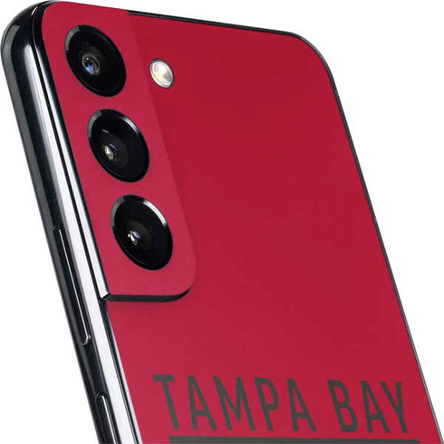 NFL Tampa Bay Buccaneers Red Performance Series Galaxy S22 Skin