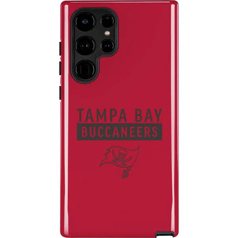 NFL Tampa Bay Buccaneers Red Performance Series Galaxy S22 Ultra Pro Case