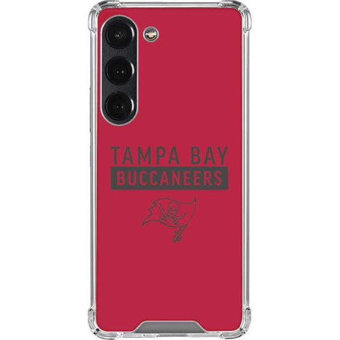 NFL Tampa Bay Buccaneers Red Performance Series Galaxy S23 Clear Case