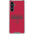 NFL Tampa Bay Buccaneers Red Performance Series Galaxy S23 FE Clear Case