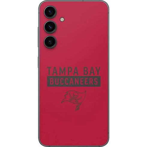 NFL Tampa Bay Buccaneers Red Performance Series Galaxy S23 FE Skin