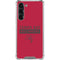 NFL Tampa Bay Buccaneers Red Performance Series Galaxy S23 Plus Clear Case