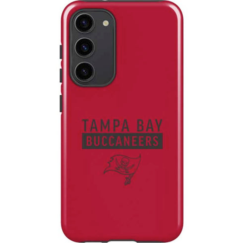 NFL Tampa Bay Buccaneers Red Performance Series Galaxy S23 Plus Pro Case