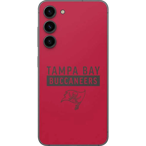 NFL Tampa Bay Buccaneers Red Performance Series Galaxy S23 Plus Skin