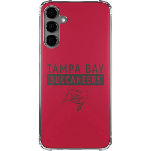 NFL Tampa Bay Buccaneers Red Performance Series Galaxy S24 Plus Clear Case