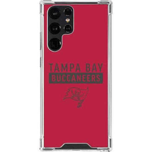 NFL Tampa Bay Buccaneers Red Performance Series Galaxy S24 Ultra Clear Case