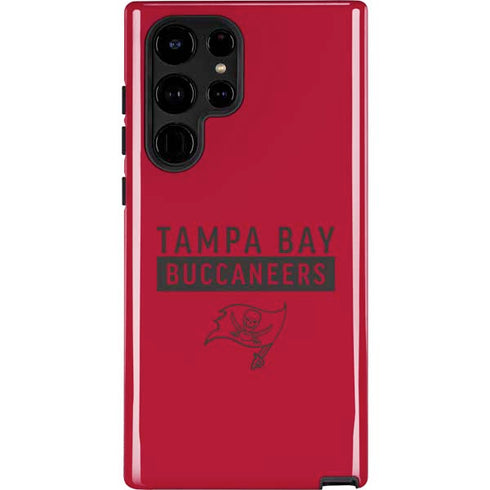 NFL Tampa Bay Buccaneers Red Performance Series Galaxy S24 Ultra Impact Case