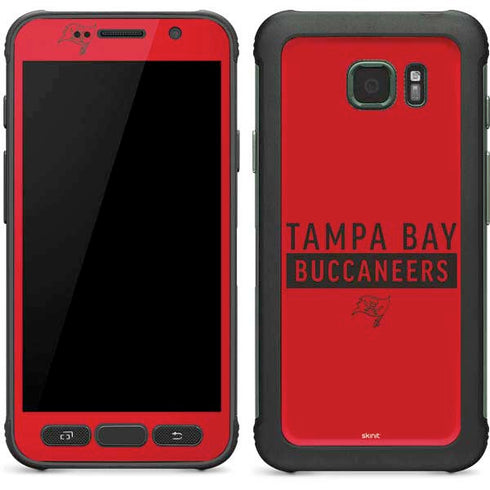 NFL Tampa Bay Buccaneers Red Performance Series Galaxy S7 Active Skin